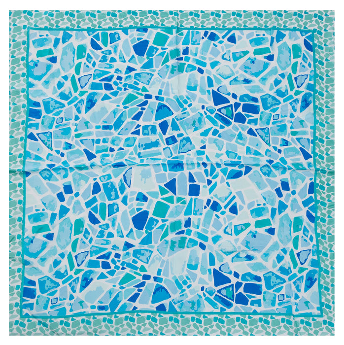Park Lane Scarf - Aqua