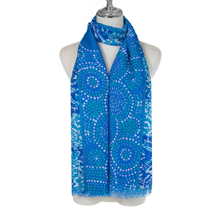 Park Lane Scarf - Blue