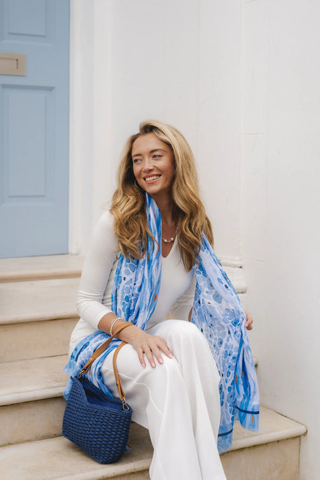 Park Lane Scarf - Blue