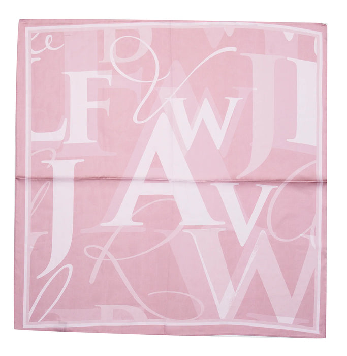 Park Lane Pink Scarf - Letters