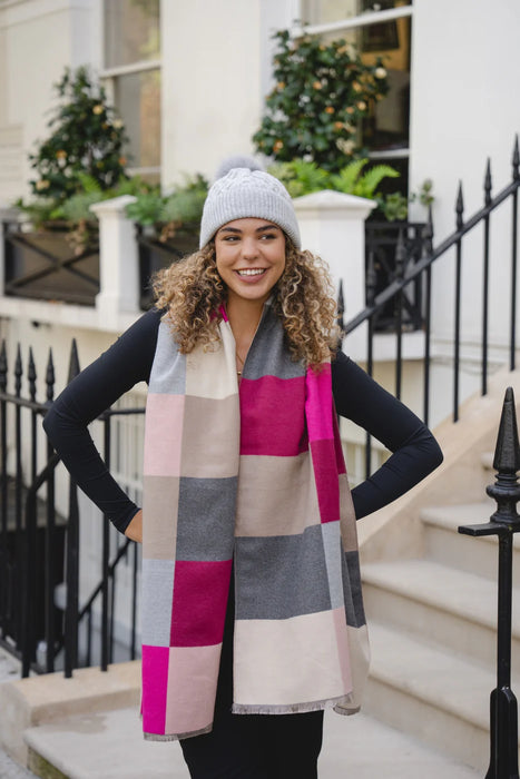 Park Lane Scarf In Bold Squares