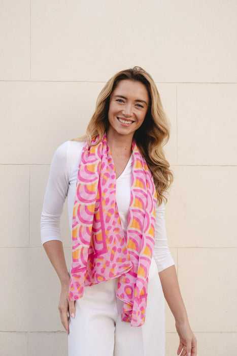Park Lane Scarf - Peony