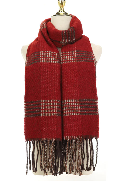 Park Lane Scarf In Mahogany