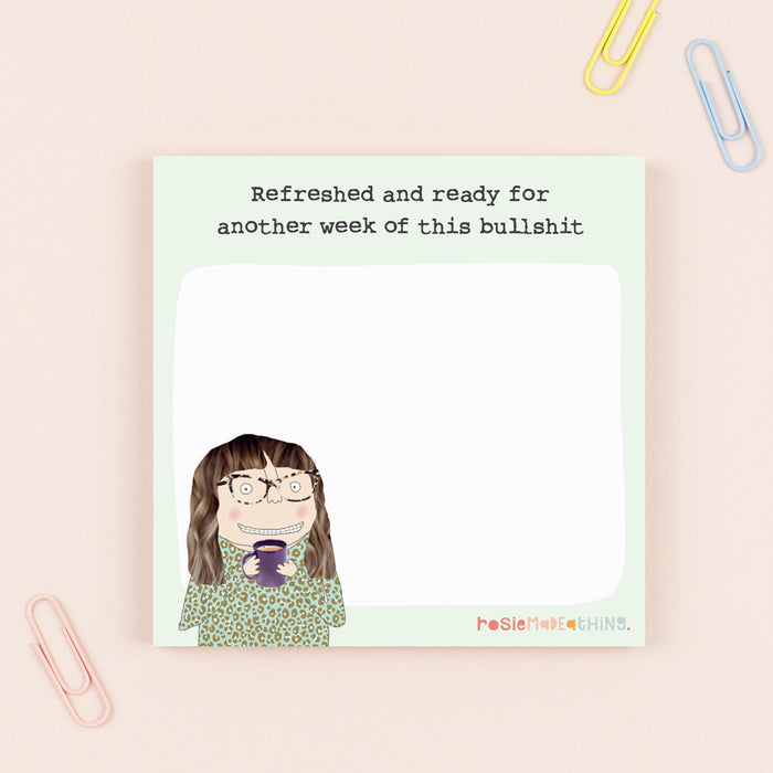 Rosie Made A Thing Sticky Jots Pad - Refreshed