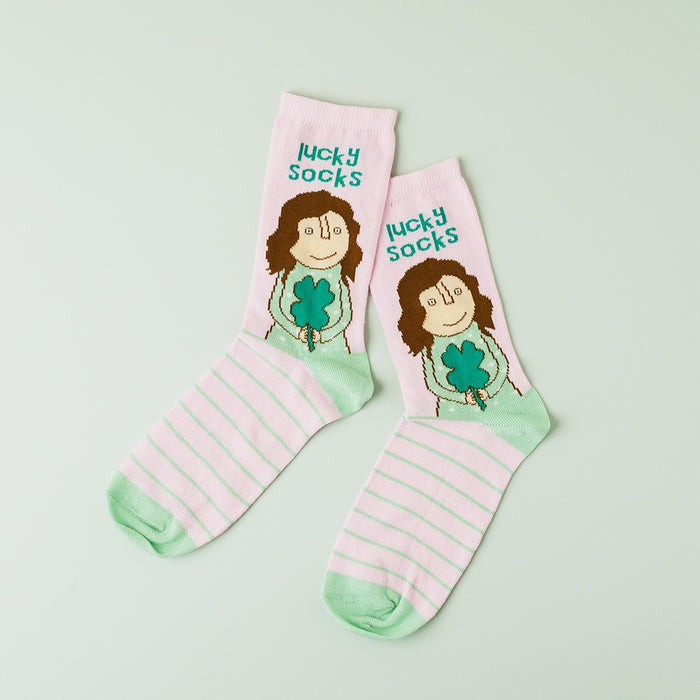 Rosie Made A Thing Socks - Lucky