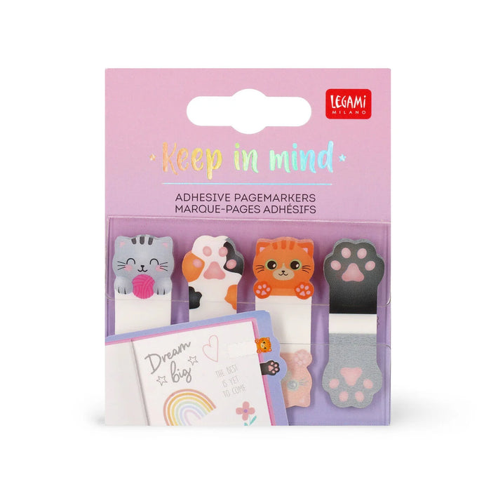 Legami Adhesive Pagemarkers - Kitty