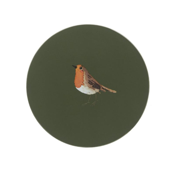 Sophie Allport Robin Circular Coasters (Set of 4)