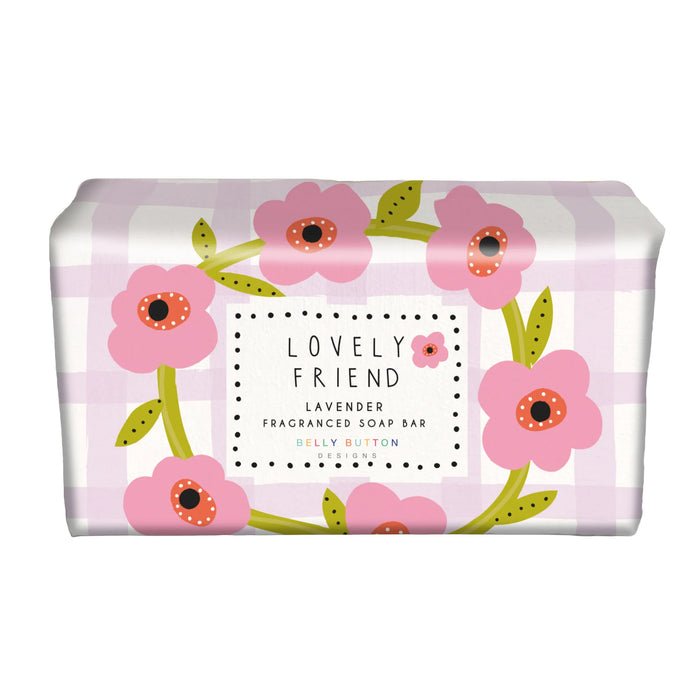 Belly Button Fragranced Soap Bar Lovely Friend