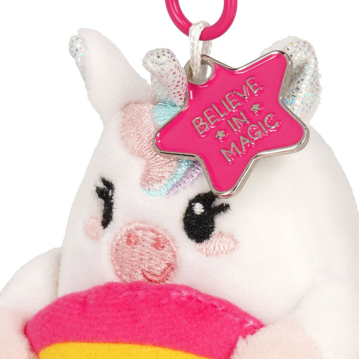 Legami Plush Key Ring - Tiny Super Soft! - Unicorn
