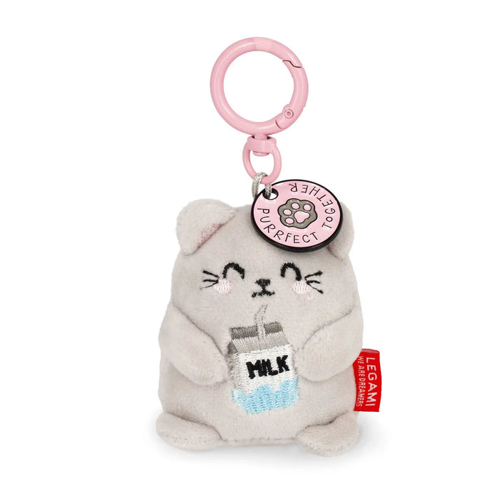 Legami Plush Key Ring - Tiny Super Soft! - Kitty
