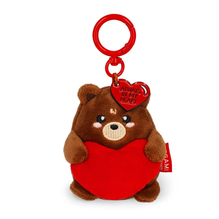 Legami Plush Key Ring - Tiny Super Soft! - Teddy Bear