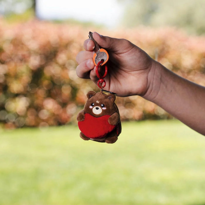 Legami Plush Key Ring - Tiny Super Soft! - Teddy Bear