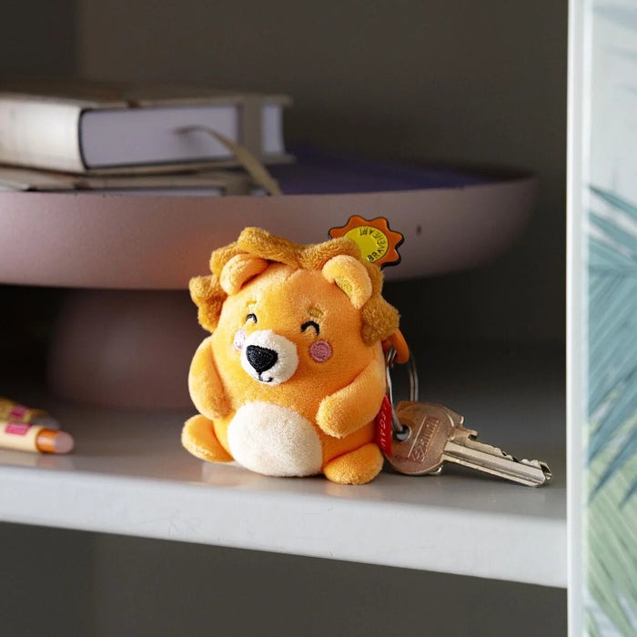 Legami Plush Key Ring - Tiny Super Soft! - Lion