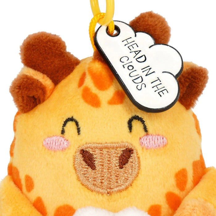 Legami Plush Key Ring - Tiny Super Soft! - Giraffe