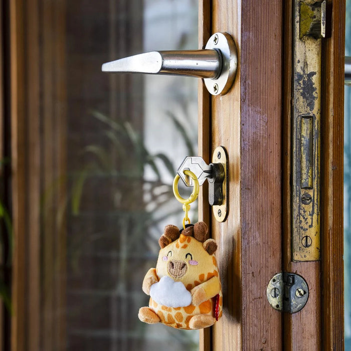 Legami Plush Key Ring - Tiny Super Soft! - Giraffe