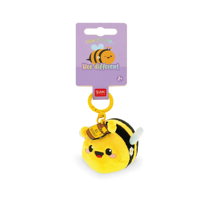 Legami Plush Key Ring - Tiny Super Soft! - Bee