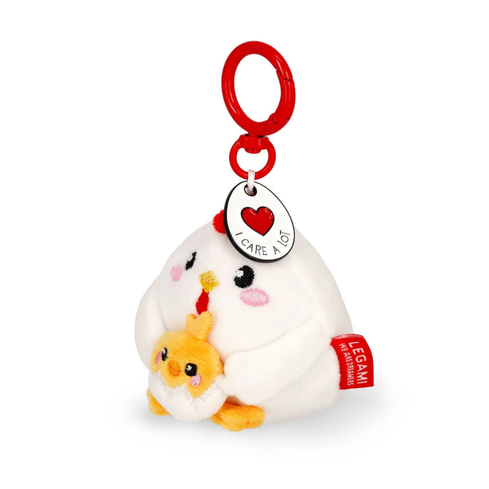 Legami Plush Key Ring - Tiny Super Soft! - Hen