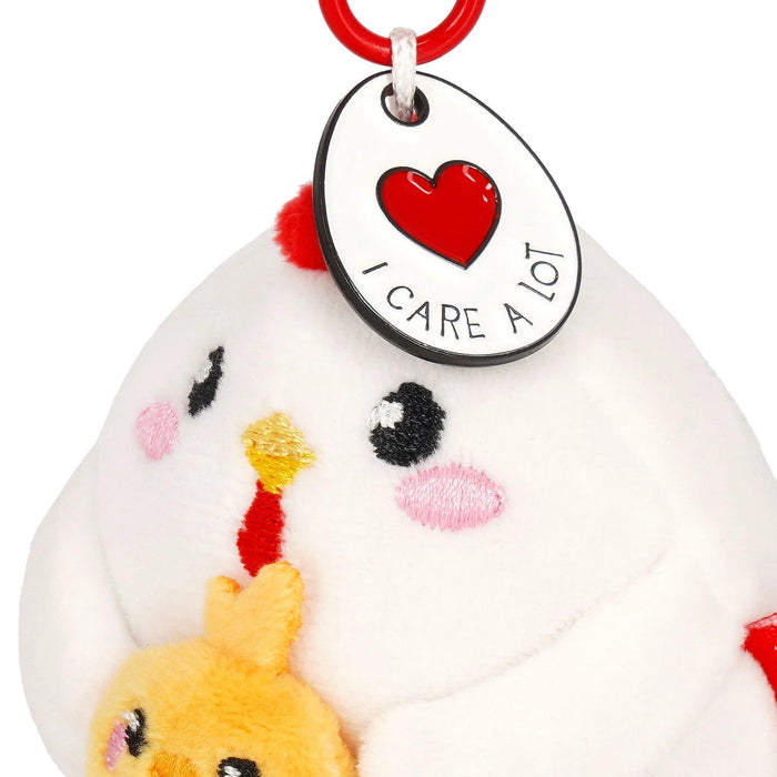 Legami Plush Key Ring - Tiny Super Soft! - Hen