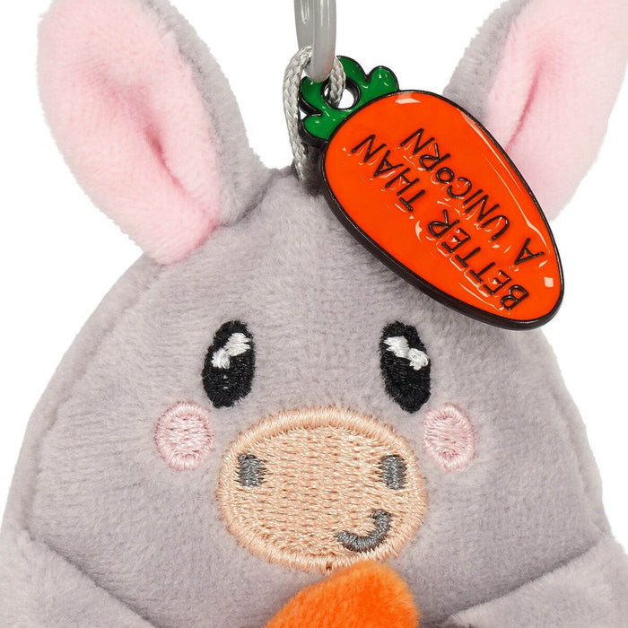 Legami Plush Key Ring - Tiny Super Soft! - Donkey
