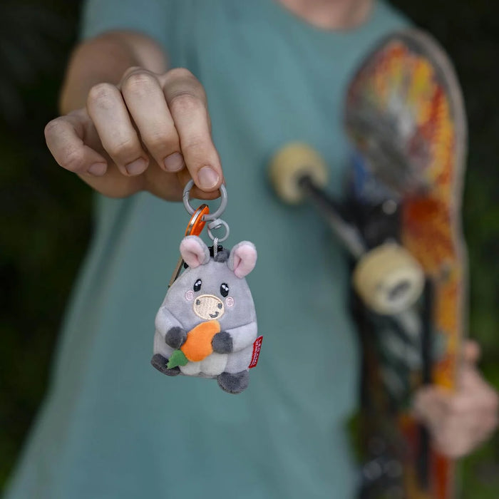Legami Plush Key Ring - Tiny Super Soft! - Donkey