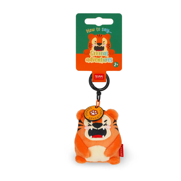Legami Plush Key Ring - Tiny Super Soft! - Tiger