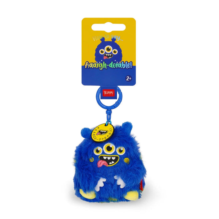 Legami Plush Key Ring - Tiny Super Soft! - Monster