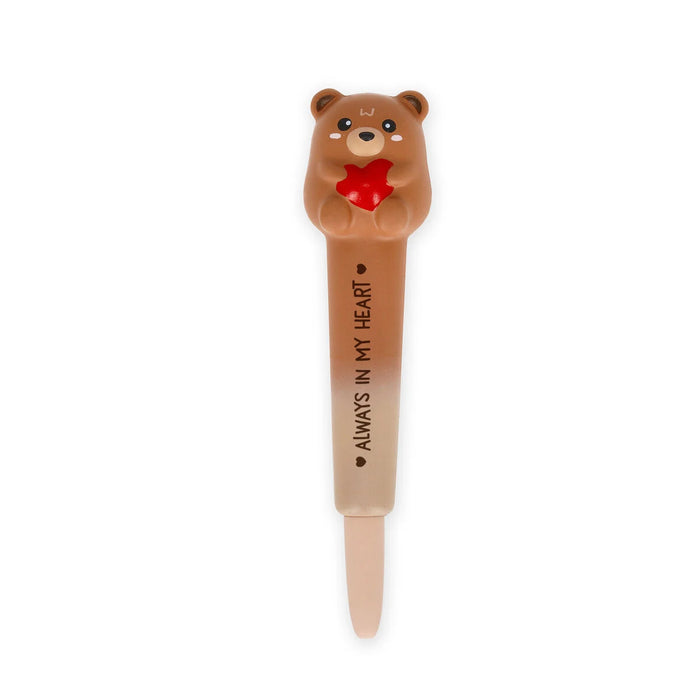 Legami Always In My Heart Teddy Bear Squishy Pen