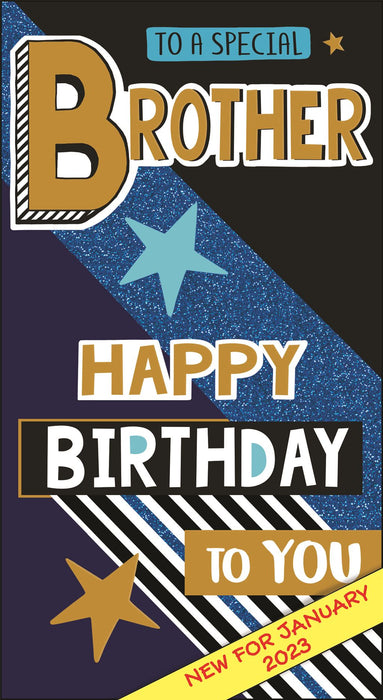 Jonny Javelin 'To A Special Brother' Birthday Card