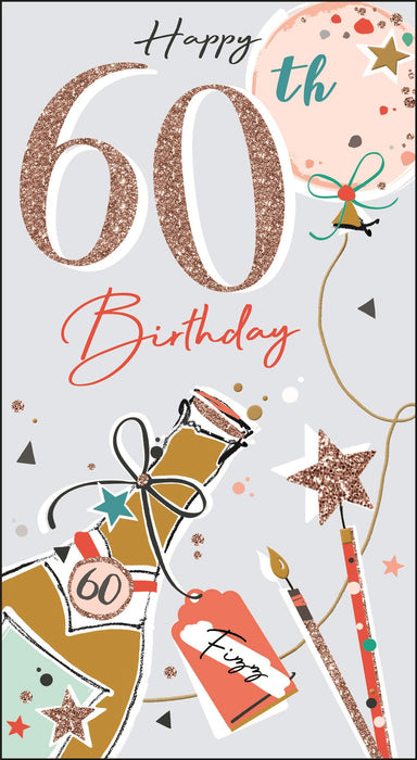 Jonny Javelin '60th Birthday' Birthday Card