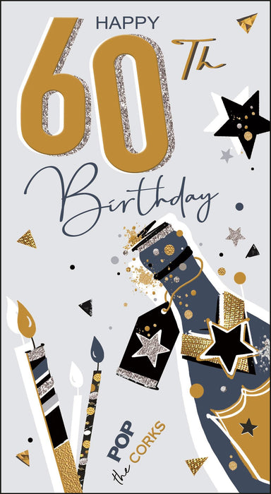 Jonny Javelin '60th Birthday' Birthday Card