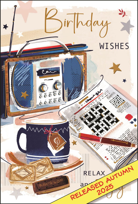 Jonny Javelin 'Birthday Wishes' Birthday Card
