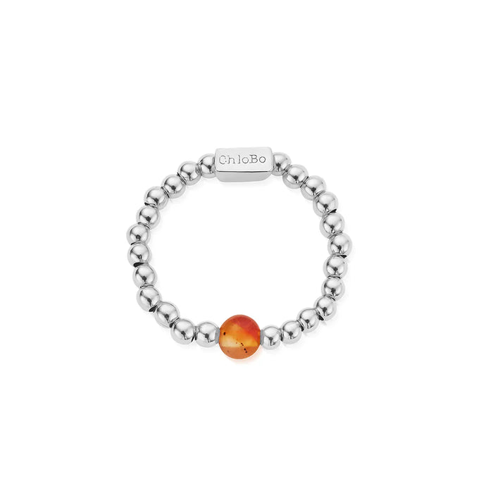 Chlobo Fearless Light Mini Ring Medium Silver