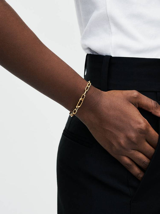Pandora ME Link Chain Bracelet 14k Gold Plating