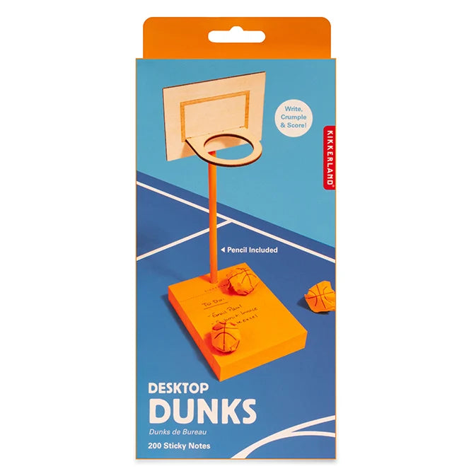 Kikkerland Desktop Dunks Basketball Game