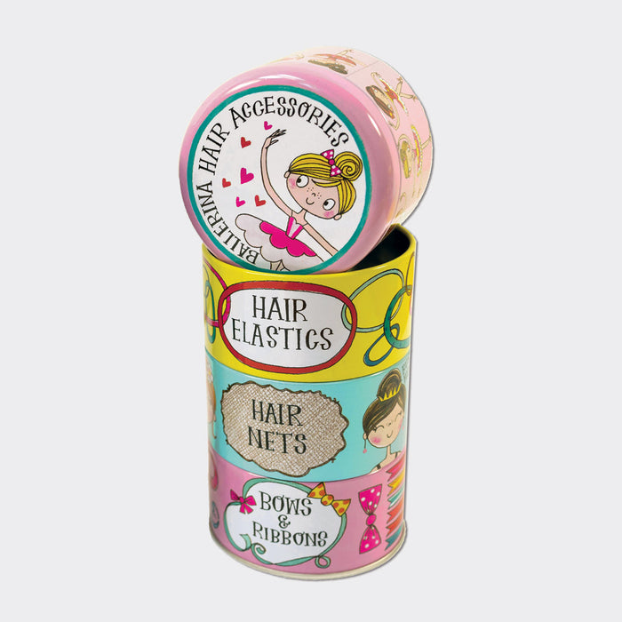Rachel Ellen Stacking Tins - Ballerina Hair Accessories