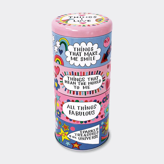 Rachel Ellen Stacking Tins Things I Love