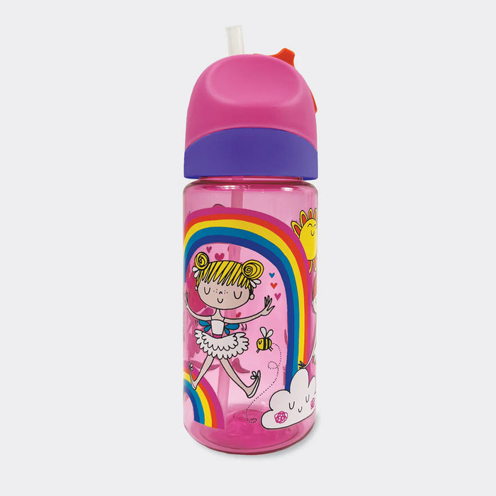 Rachel Ellen Drinks Bottle With Straw - Fairy Friends