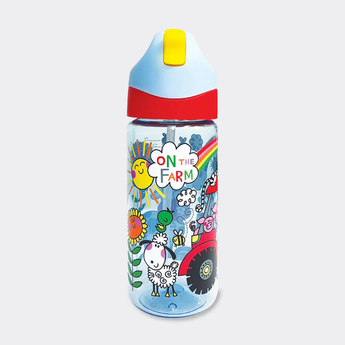 Rachel Ellen Drink Bottle With Straw On The Farm