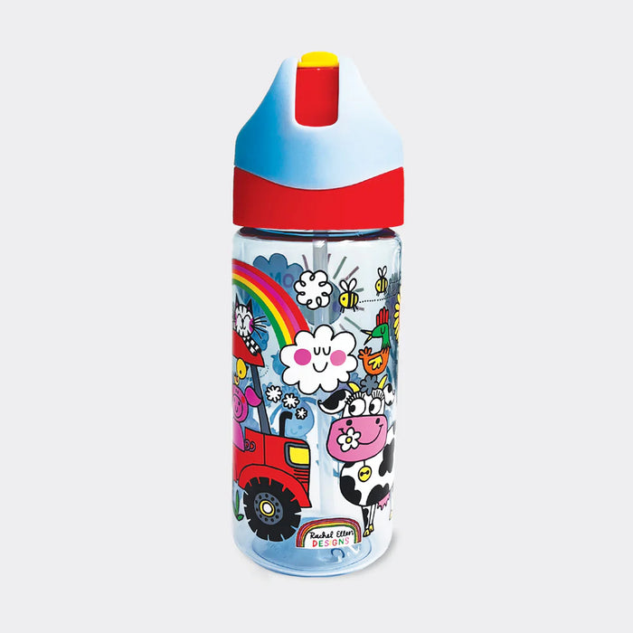 Rachel Ellen Drink Bottle With Straw On The Farm
