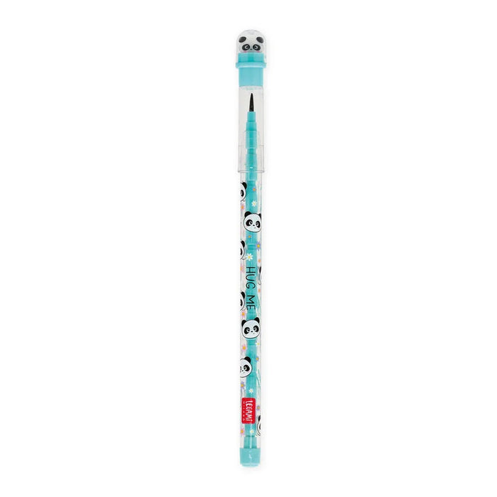 Legami Stackable Pencil With Eraser - Panda