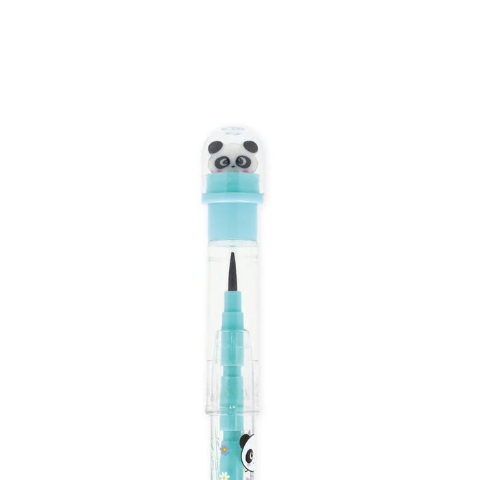Legami Stackable Pencil With Eraser - Panda