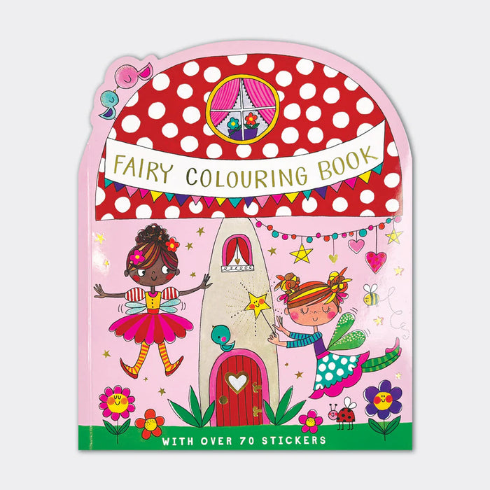 Rachel Ellen Fairy Die-Cut Colouring Book With Stickers
