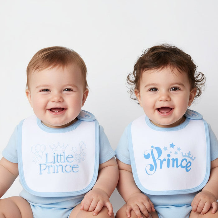 Soft Touch Prince Design Bib