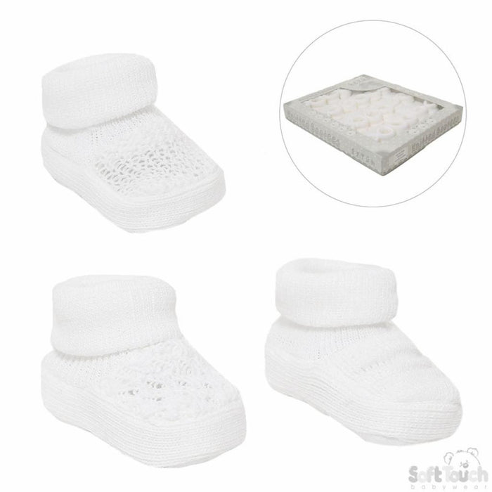 Elizabeth Anne Knit Booties