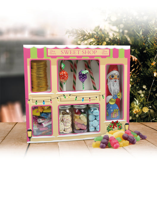 Bon Bons Sweet Shop Window Festive Selection