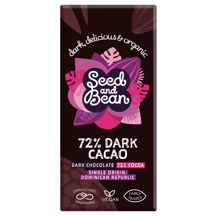 Seed & Bean Extra Dark Chocolate Bar