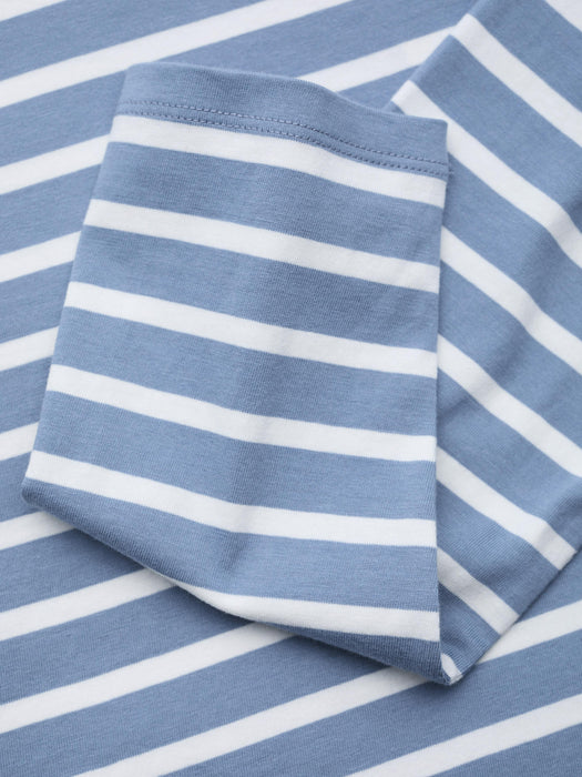 Seasalt Women's Sailor Shirt In Falmouth Breton Horizon Chalk