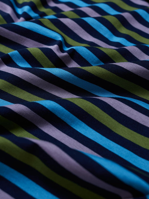 Seasalt Women's Sailor Top In Tri Mini Cornish Lagoon