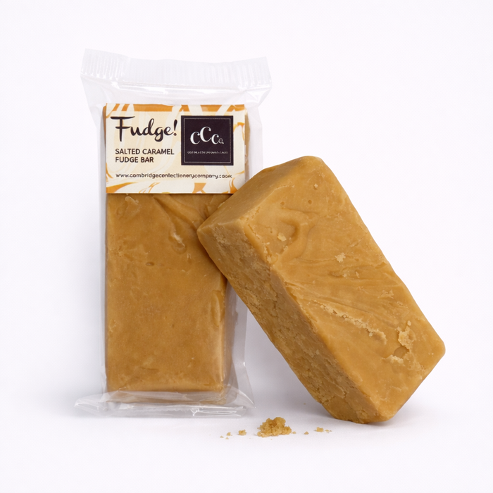 Cambridge Confectionery Co Salted Caramel Fudge Bar 100g