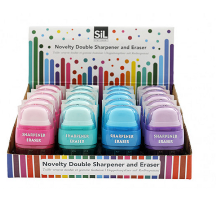 Sifcon Duo Sharpener & Eraser